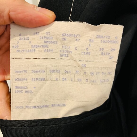 Ermenegildo Zegna Trofeo Double Breasted Suit Black Tuxedo, Jacket and Pants - Picture 5 of 16